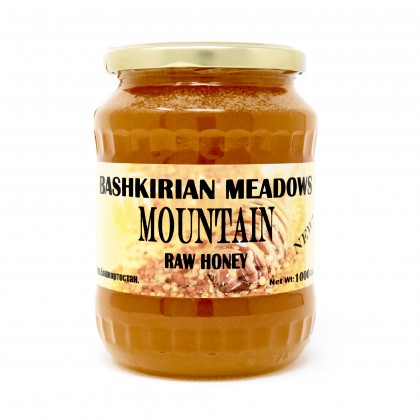 Bashkirian Meadows Mountain Raw Honey 2lb